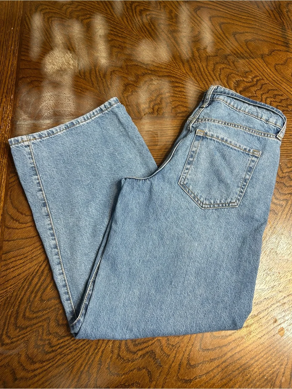 wild fable Light Blue Straight Leg Jeans - Picture 2 of 3